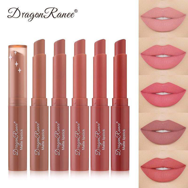 Long Lasting Lipstick, Moisturizing Matte Lip Balm, Easy Coloring Lip Sticks For All Occasions Lip Makeup, Girls And Women Makeup Accessories, Velvet Matt Finish Lip Gloss, Christmas Gift