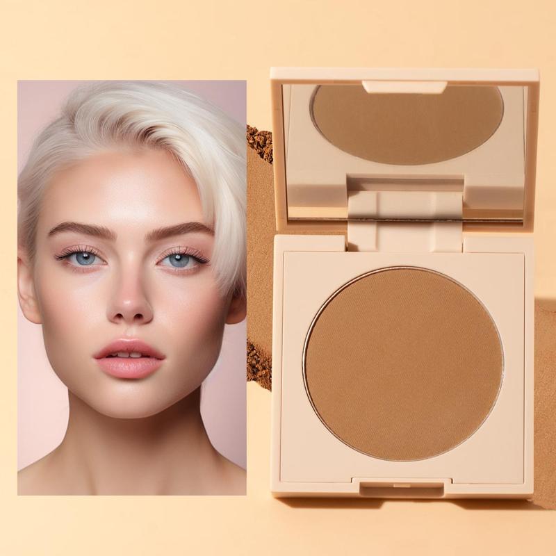 Long-lasting Bronzer Facial Contour Palette with Mirror, Portable Multipurpose Makeup Palette, Facial Makeup Tools & Supplies