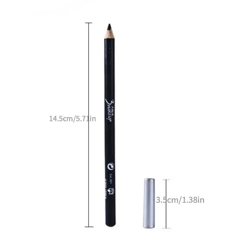 Makeup Eyebrow Pencil, 1 Count Smudge Proof Brow Shading and Filling Eyebrow Tint Pencil, Long Lasting Eye Brow Styling Pen, Dual Use for Eyeliner Make Up