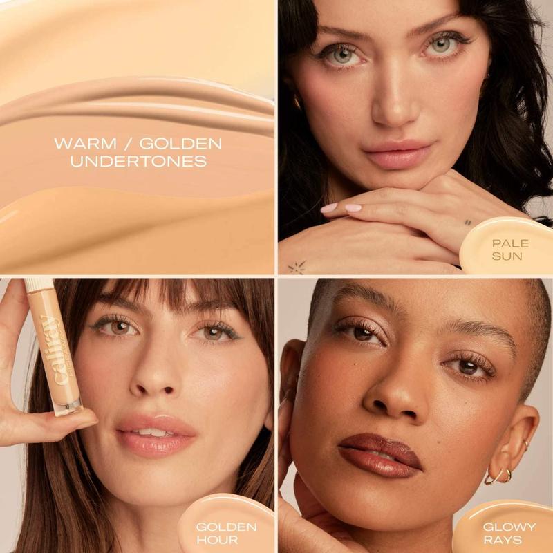 caliray hideaway brightening + hydrating under eye color corrector concealer Lightweight Makeup