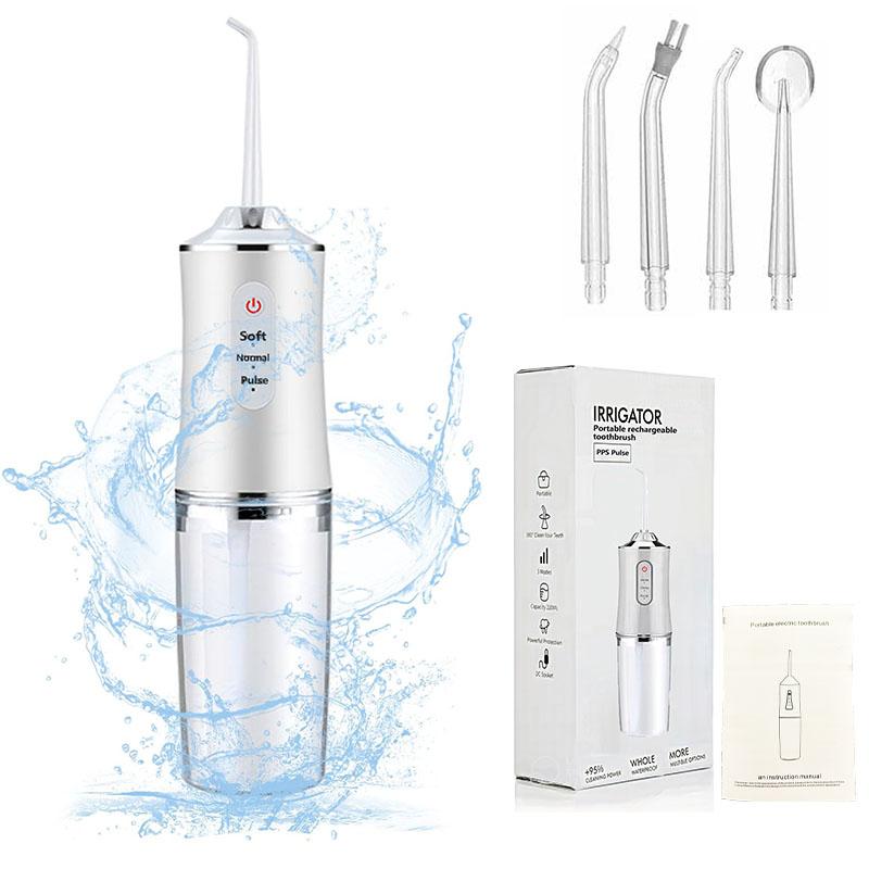 Electric Flosser for Precise Cleaning - 3 Modes, 4 Jet Tips, Portable Christmas present