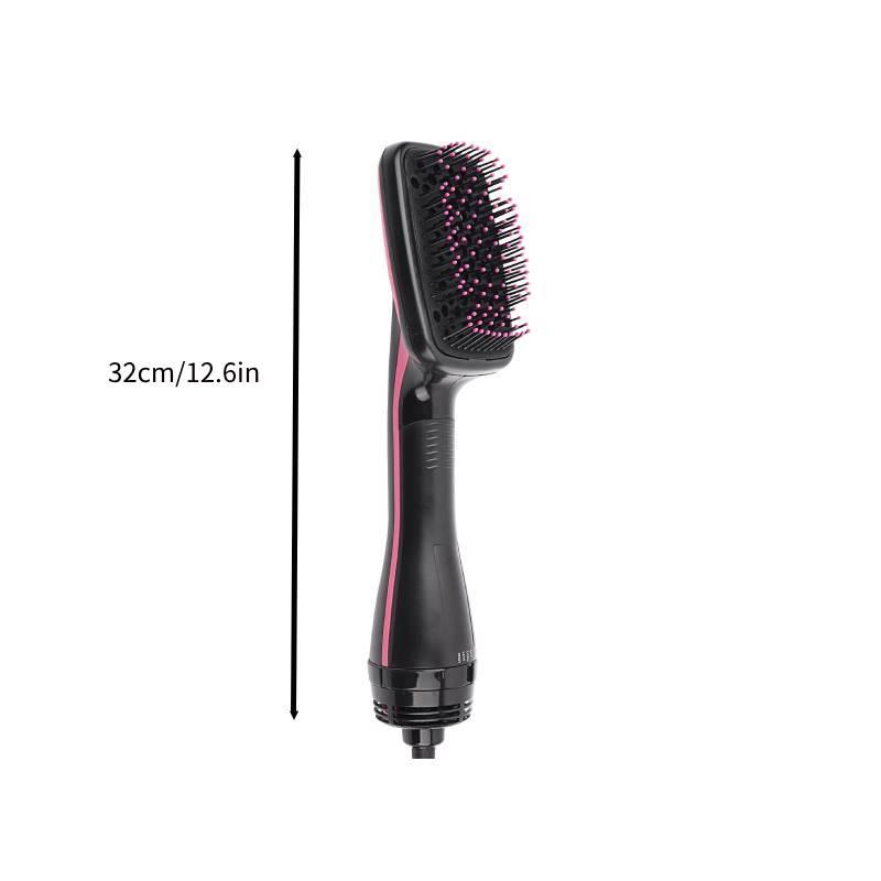 2 in 1 Multifunctional  Anion Hair Dryer Brush Comb Styler Hairdressing Tool US Plug Comfort