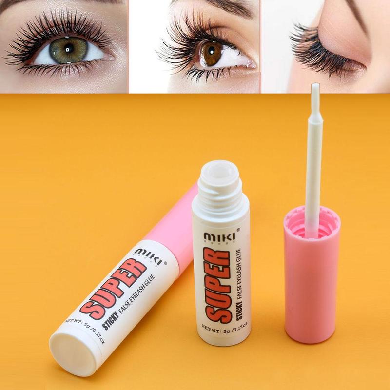 Long Lasting False Eyelash Glue, Waterproof False Eyelash Adhesive, Transparent Mascara Brush For False Eyelashes & Natural Eyelashes Extension, Christmas Gift