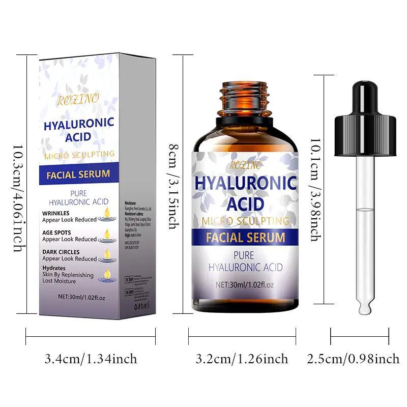 Hyaluronic Acid Facial Serum, Moisturizing & Firming Facial Essence, Firming Facial Skin, Hydrating and Desalting Skin Lines and Making Skin More Tender