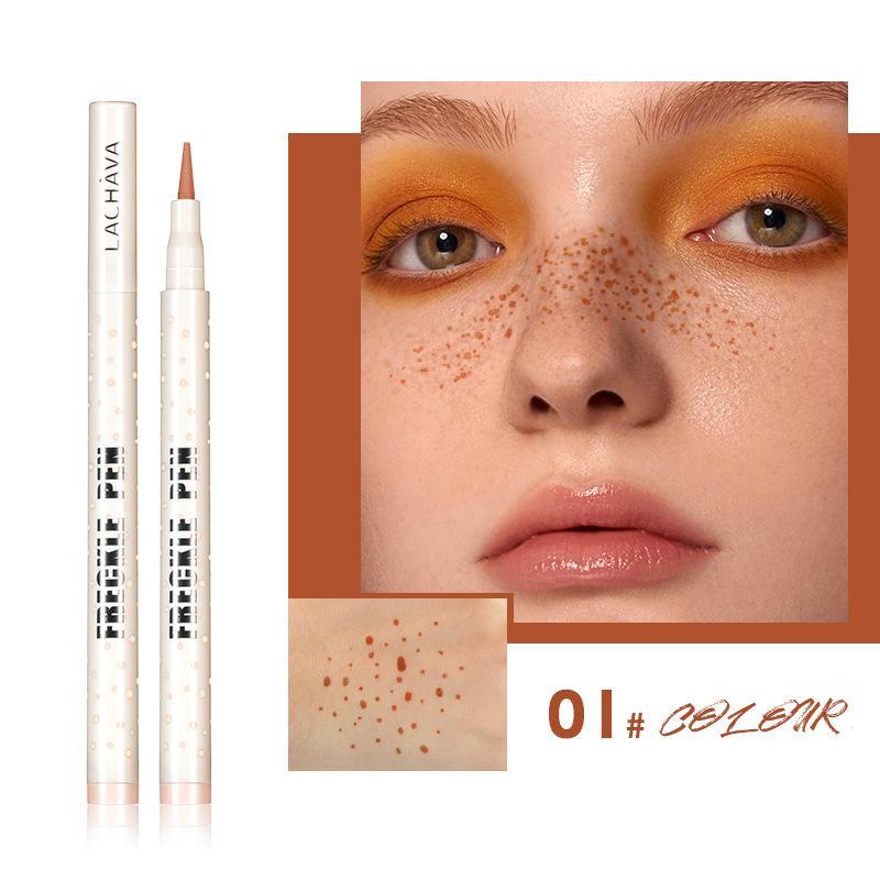 Long Lasting Freckle Pen, 1 Count Natural Simulation Freckle Pen, Easy Coloring Freckle Makeup Pen, Makeup Tool for Women & Girls