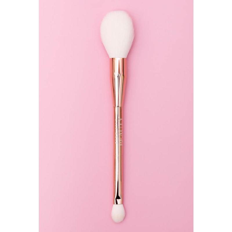 Pink Lily Beauty Blending Babe Dual Face & Eye Brush