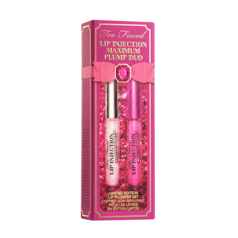 Too Faced Lip Injection Maximum Plump Lip Gloss Duo - Shimmer Lip Gift