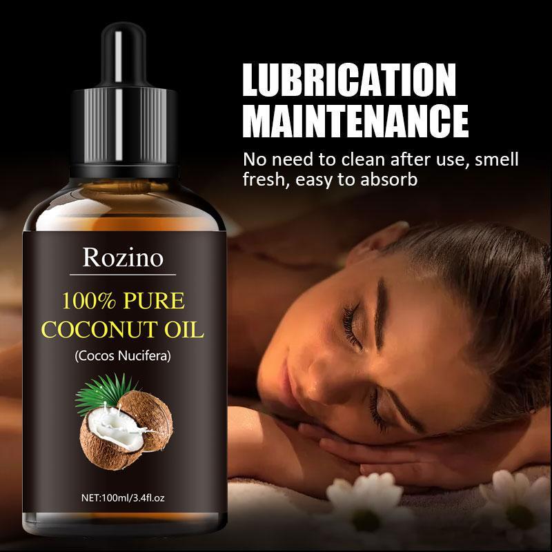 Coconut Body Oil, Deep Nourishing & Hydrating Beauty Essence Oil, Skin Care Products