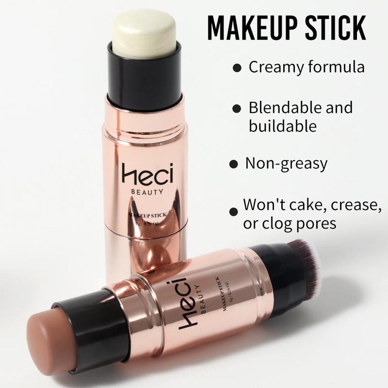 Long Lasting Highlighter Makeup Stick, Natural Facial Contour Illuminator, High-gloss Makeup Stick for Daily Use