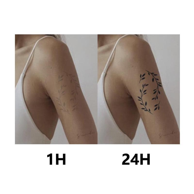 Praying Hands Pattern Temporary Tattoo Sticker, Long Lasting Fake Tattoo Sticker For Women & Men