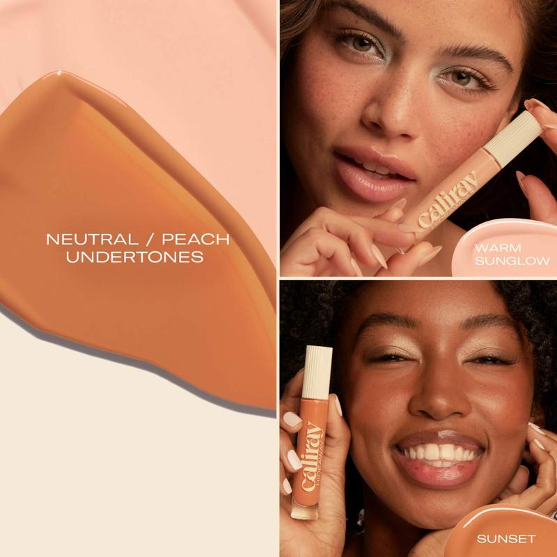 caliray hideaway brightening + hydrating under eye color corrector concealer Lightweight Makeup