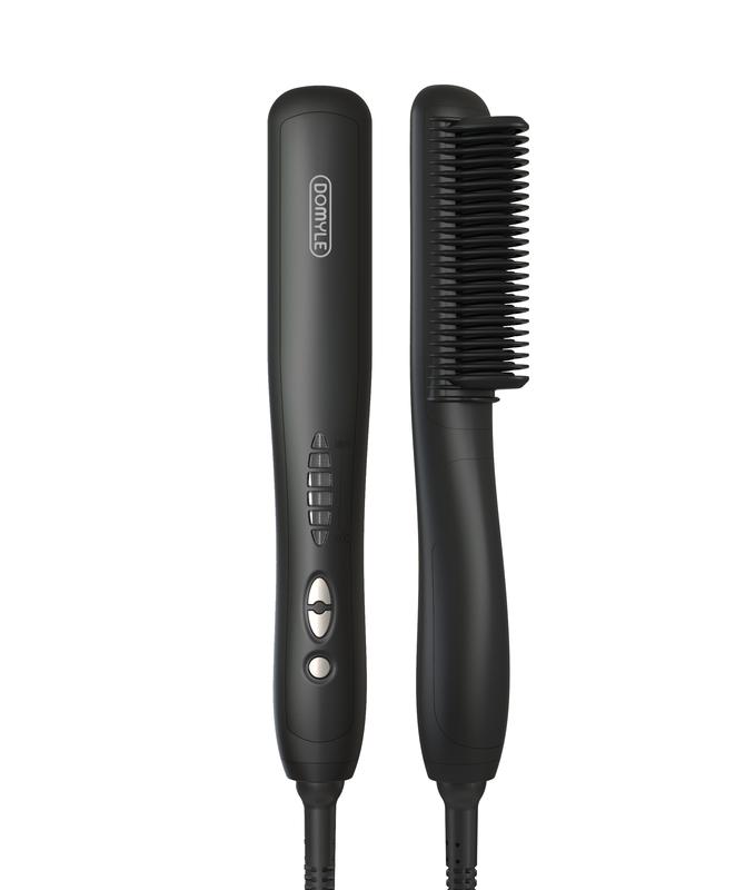 2024 Upgraded Negative Ion Hair Straightener Styling Comb, 20 Seconds Fast Heating Straightening Brush with Hot Comb , Anti-scald Manufacturer Warren International Warranty Multifunctional Fast and Safe, Christmas and New Year Gift Comfort