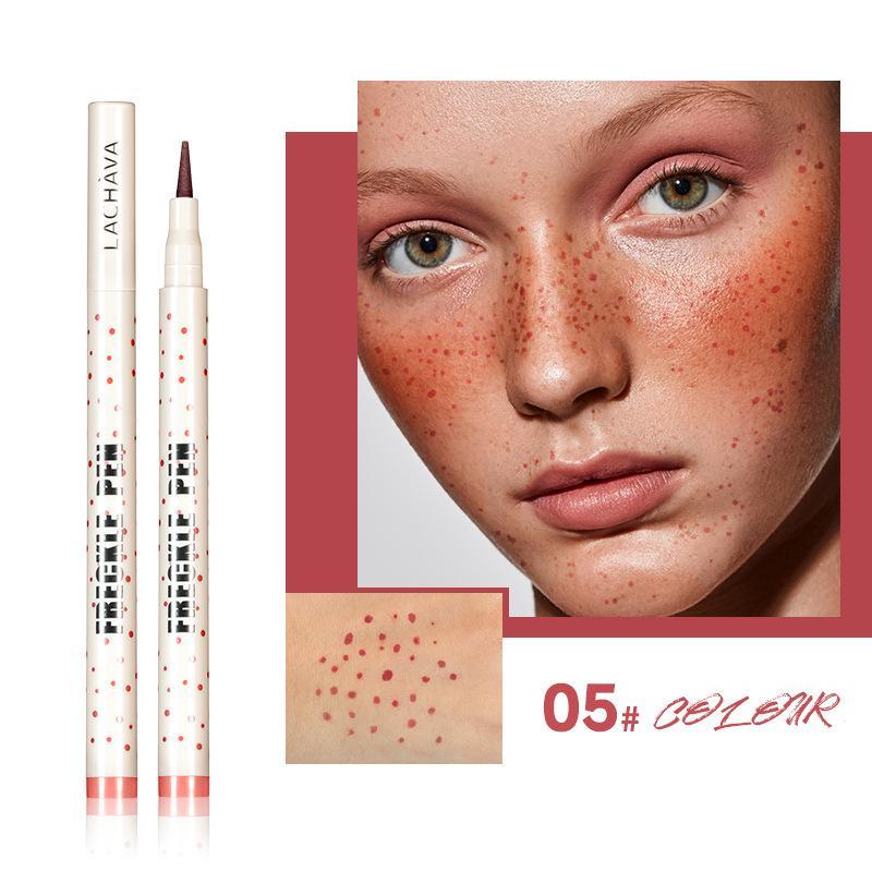 Long Lasting Freckle Pen, 1 Count Natural Simulation Freckle Pen, Easy Coloring Freckle Makeup Pen, Makeup Tool for Women & Girls