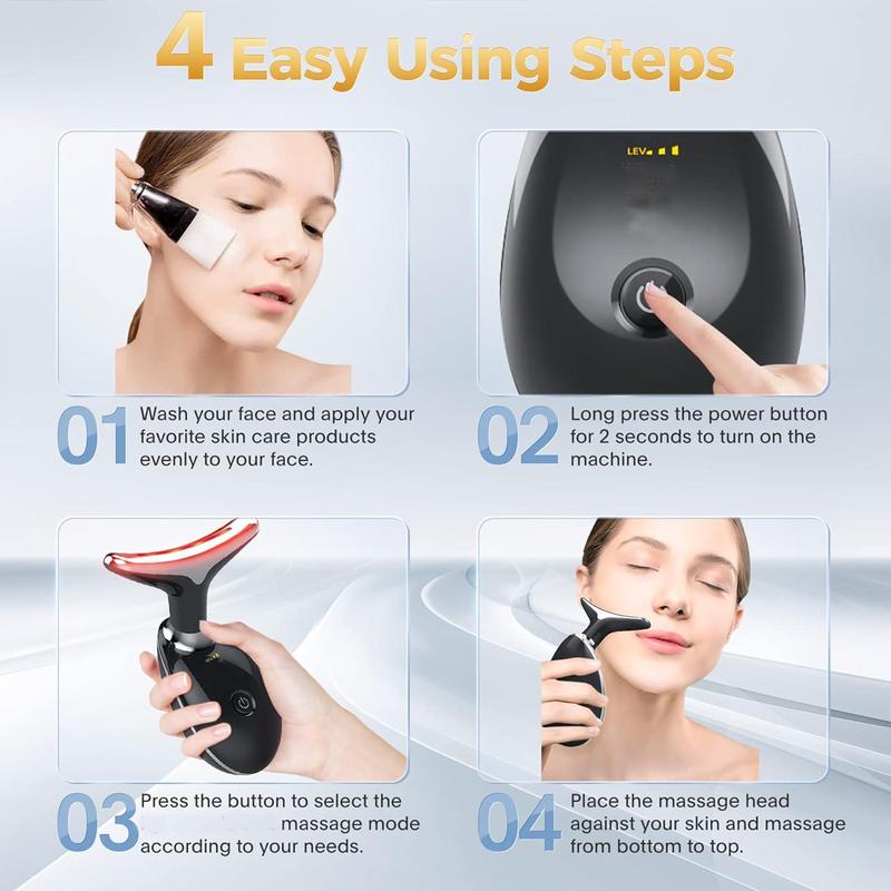 Facial and Neck Massage Tool, Suitable for Facial, Neck, and Leg Massage, for Women and Men, National Day Offers, Christmas Gift, Stocking Fillers, Winter & New Year Gift, Winter Essentials