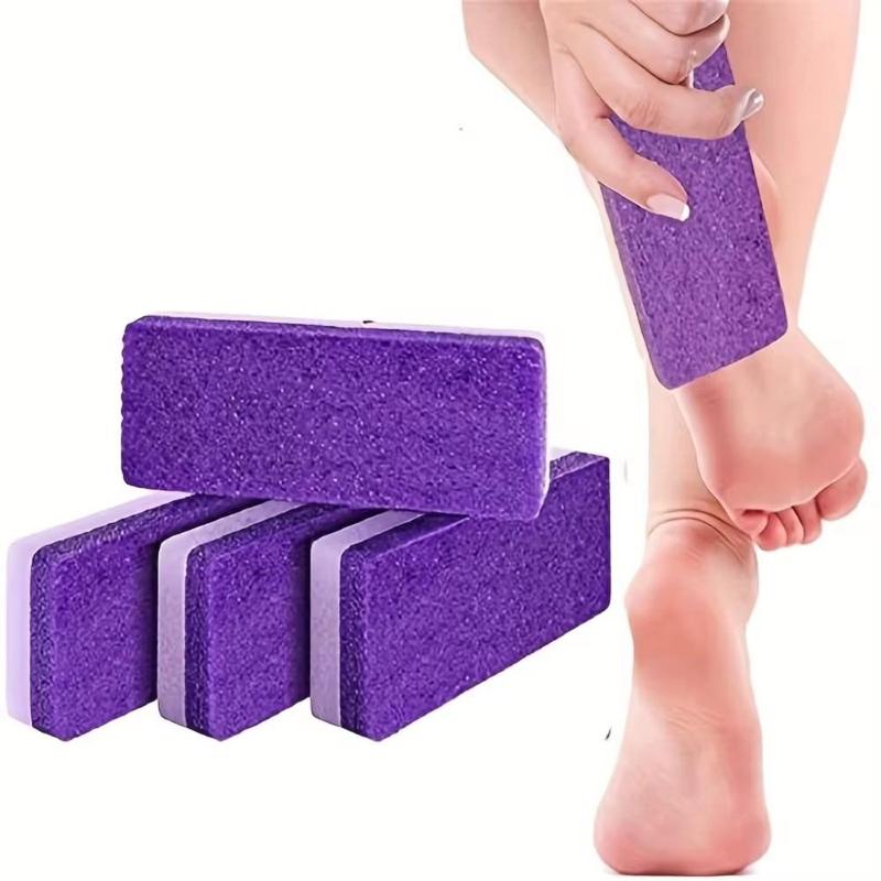 Double-sided Foot File, 7 Counts set Pumice Stone & Foam Side Foot Scrubber, Foot Dead Skin Remover, Pedicure Tool for Home & Spa Use