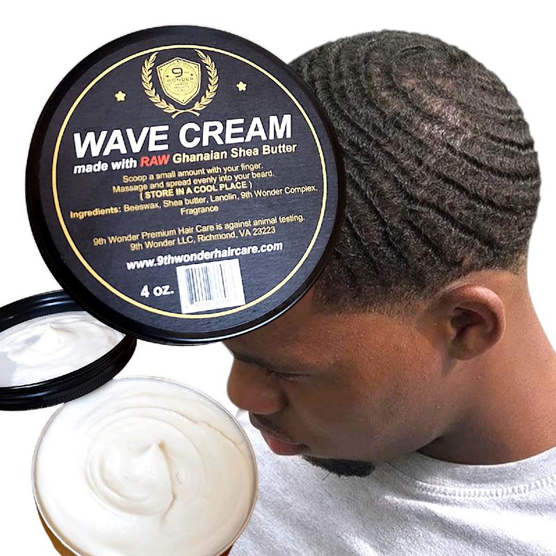 Wave Cream -  Made with RAW Ghanaian Shea Butter, Coconut Oil