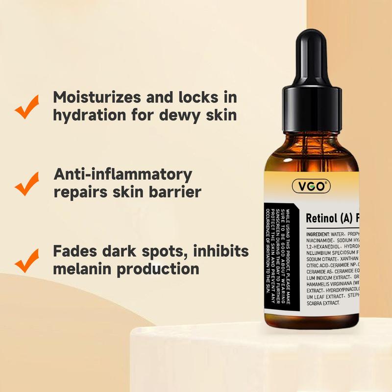 VGO Retinol（A）Facial Serum Improve acne muscles Solve pore problems New upgrade