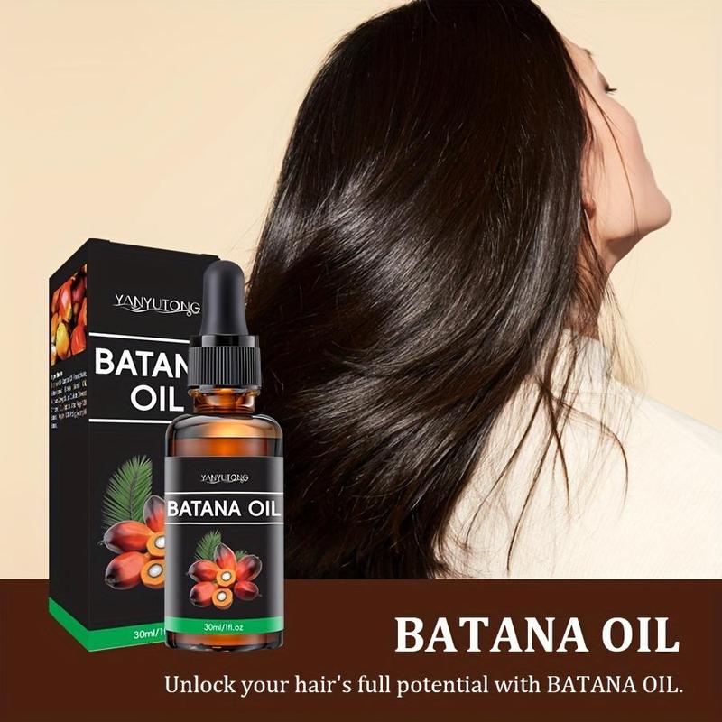 Batana Oil Hair Care Essential Oil, Deep Moisturizing & Smoothing Hair Oil, Hair Care & Styling Product for Dry & Damaged Hair