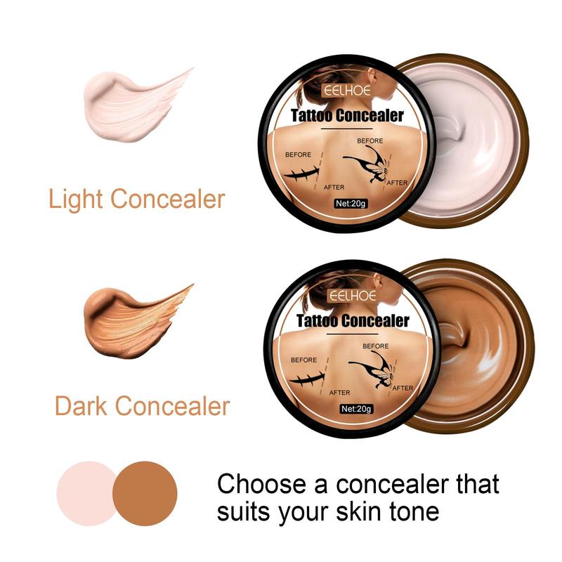 Tattoo Concealer, Long Lasting Waterproof Invisible Makeup Concealer,  Tattoo Covering Cream, Cosmetic Product for Women & Girls