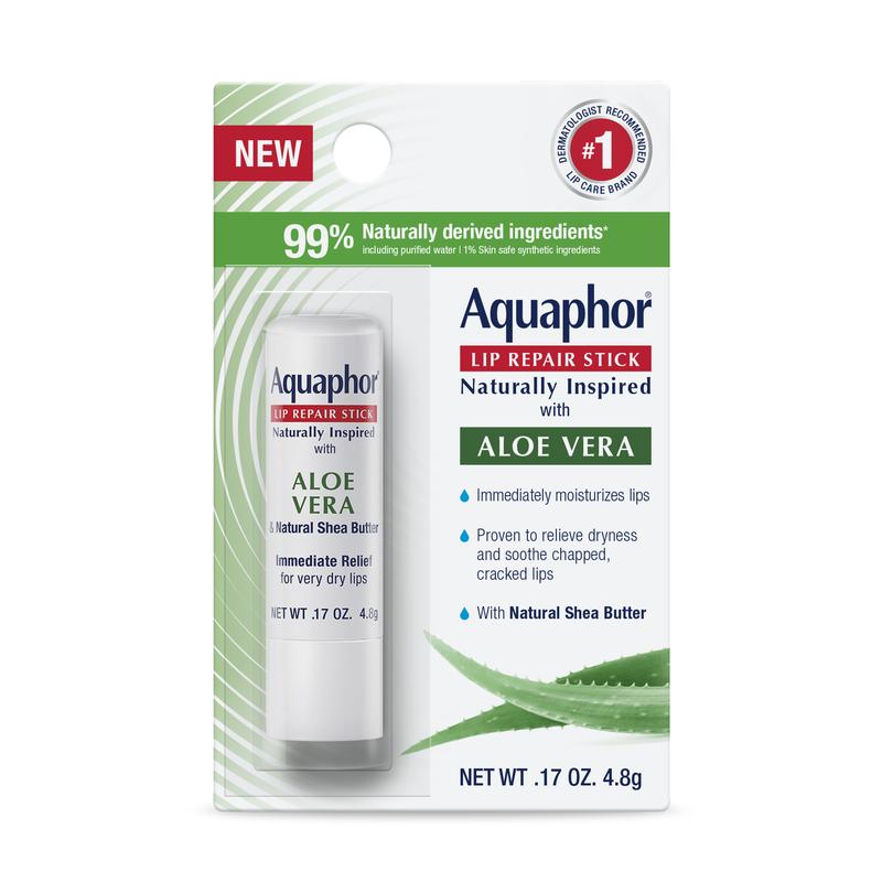 Aquaphor Lip Repair Stick Naturally Inspired Aloe Vera 0.17oz