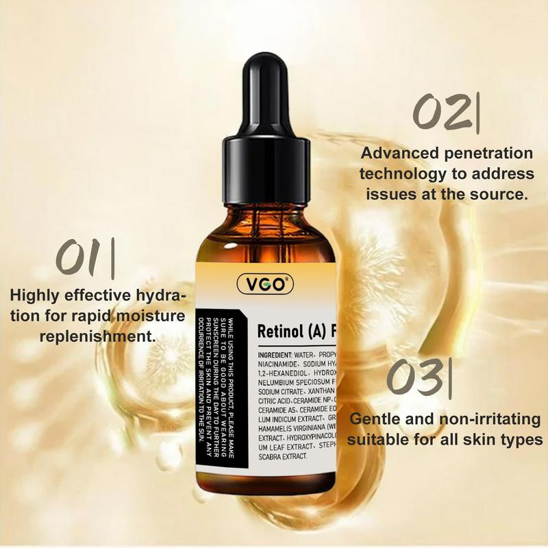 VGO Retinol（A）Facial Serum Improve acne muscles Solve pore problems New upgrade