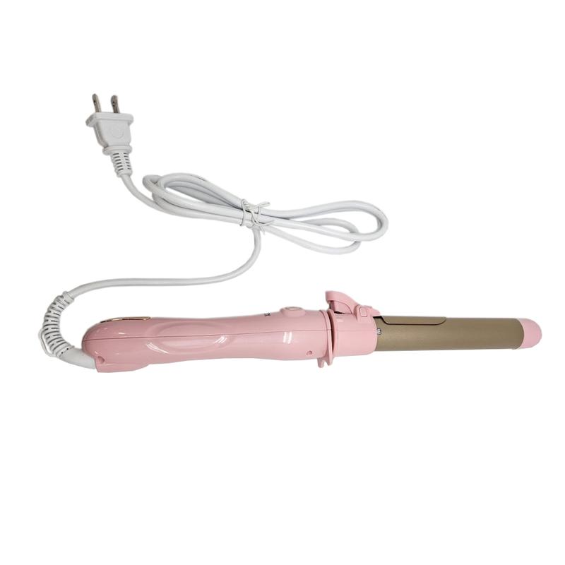 Rotating Curling Iron 1 Inch Automatic Professional Hair Curler for Beach Waves Auto Curling Wand.