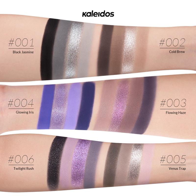 Kaleidos Quad Palette | Smokey Look, Highly-Pigmented, Silky Mattes & Unparalleled Shimmers