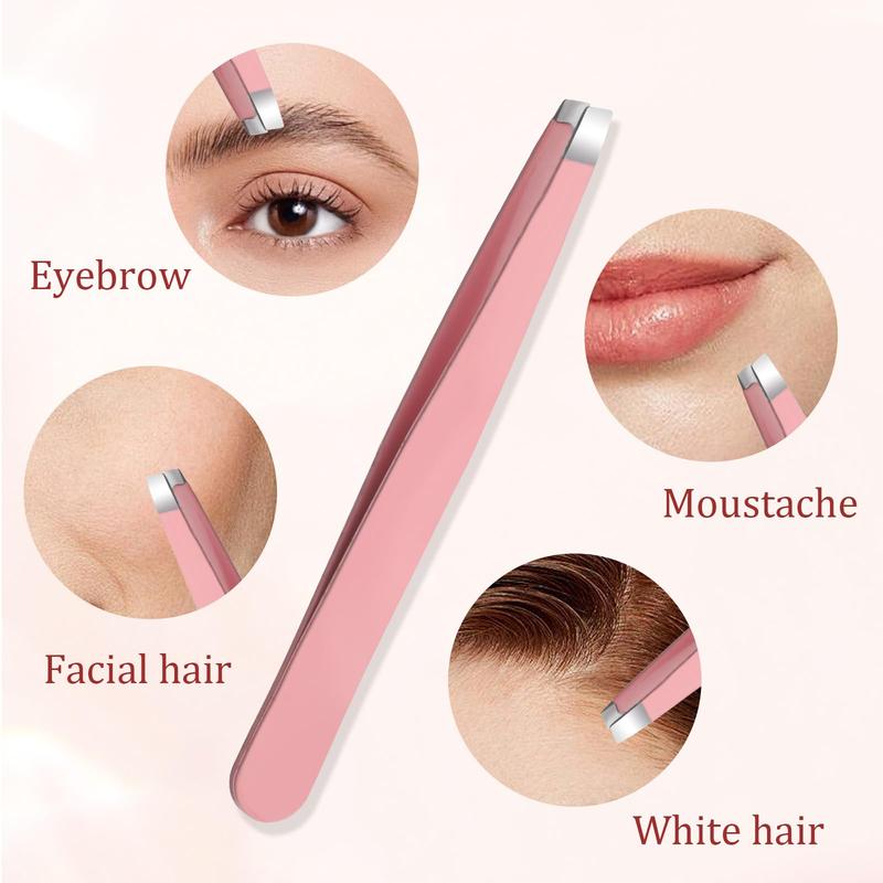 5 Pieces Blackhead Removal Tools Including Ingrown Hair Tweezers Comedones Extractor Tools and Blackhead Tweezers Comedones Extractor Tools for Men and Women to Remove Facial Acne, Hair