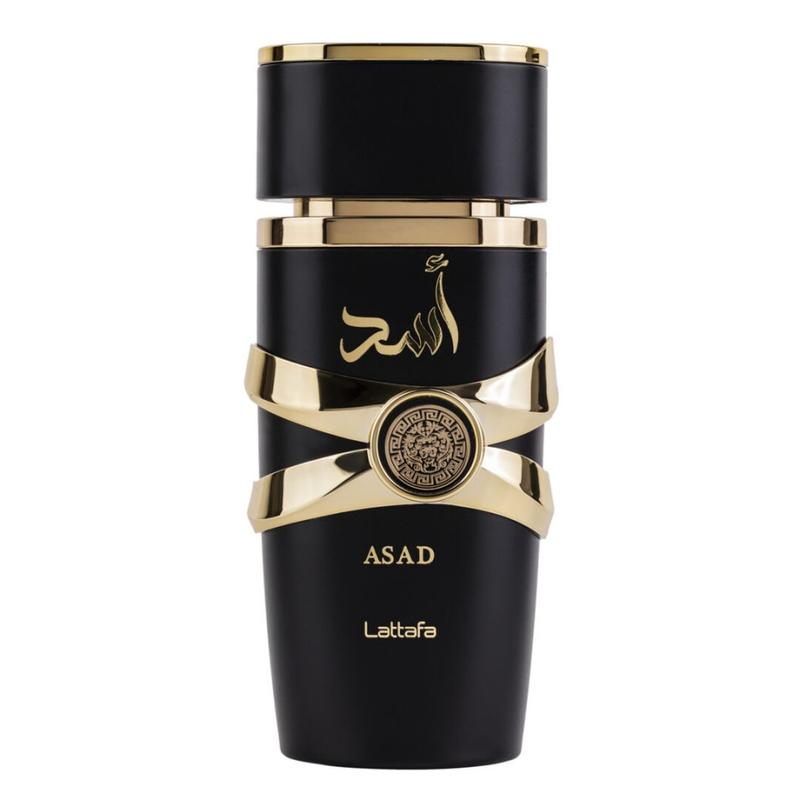 Lattafa Perfumes | Asad Unisex Fragrance - 3.4 oz - Black Pepper, Pineapple, Coffee, Patchouli, Iris, Amber, Vanilla, Dry Woods, Benzain, Labdanum