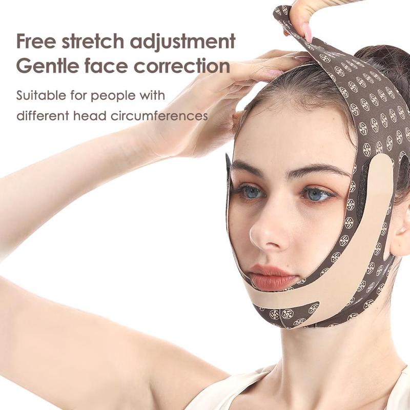 Breathable V Line Face Mask, Cooling Face Lifting Mask, Soft Face Lifting Tool for Women, Skin Care Tool for Daily Use