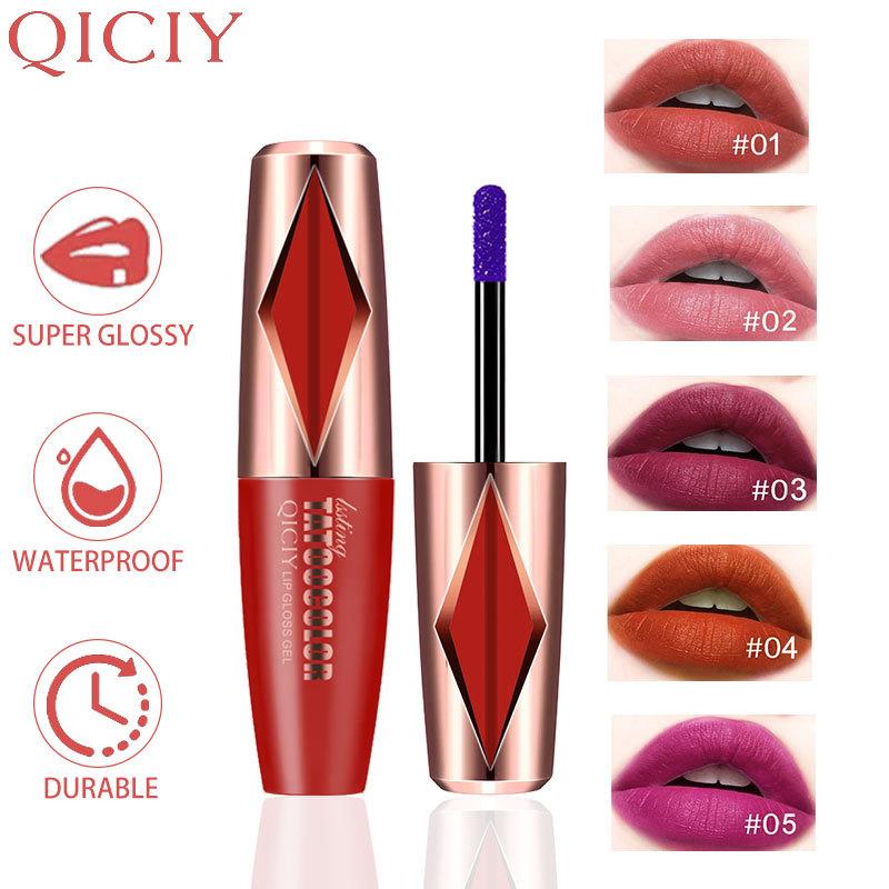 Peel Off Lip Tint, Wipe-On Colour Liquid Lipsticks, Tattoo Lip Glaze, Matte High Pigment Long Wear Waterproof