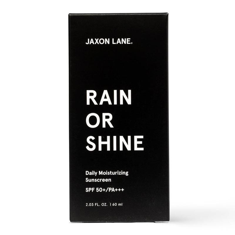 JAXON LANE Rain Or Shine Daily Moisturizing SPF50 Sunscreen Skincare with Vitamin E, Hyaluronic Acid, Green Tea, Licorice Root, and Ginseng