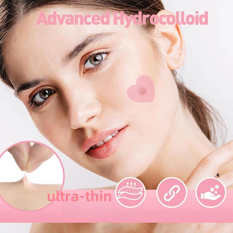 Hydrocolloid Acne Patches, 240pcs box Invisible Blemish & Pimple Cover, Fragrance-free for All Skin Types Acnes Patches, Acne Gel