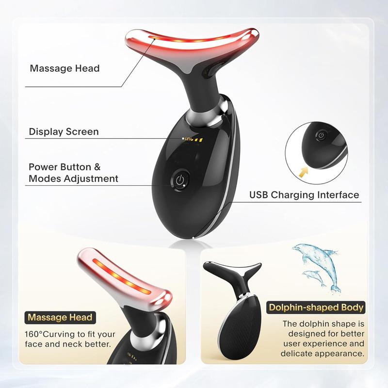 Facial and Neck Massage Tool, Suitable for Facial, Neck, and Leg Massage, for Women and Men, National Day Offers, Christmas Gift, Stocking Fillers, Winter & New Year Gift, Winter Essentials