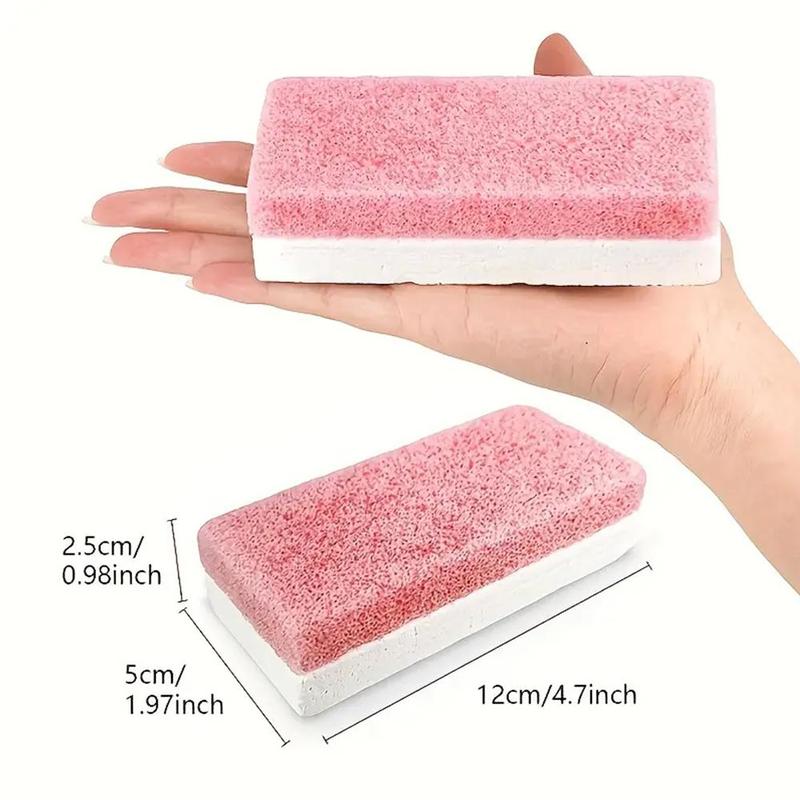 Double-sided Foot File, 7 Counts set Pumice Stone & Foam Side Foot Scrubber, Foot Dead Skin Remover, Pedicure Tool for Home & Spa Use