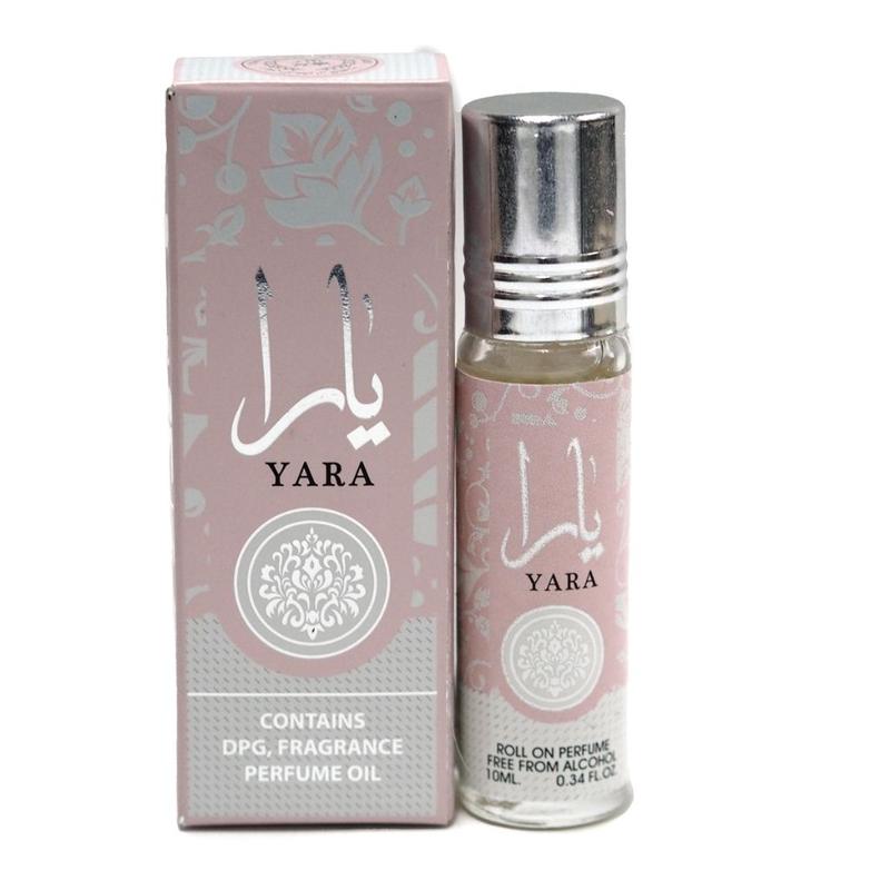 YARA PERFUME(50ml) & YARA ROLL ON OIL (women) by ARD AL ZAFAARAN 2 Piece Set (50 ml yara spray perfume + 10ml oil fragrance ) LIMITED EDITION Scented Scent