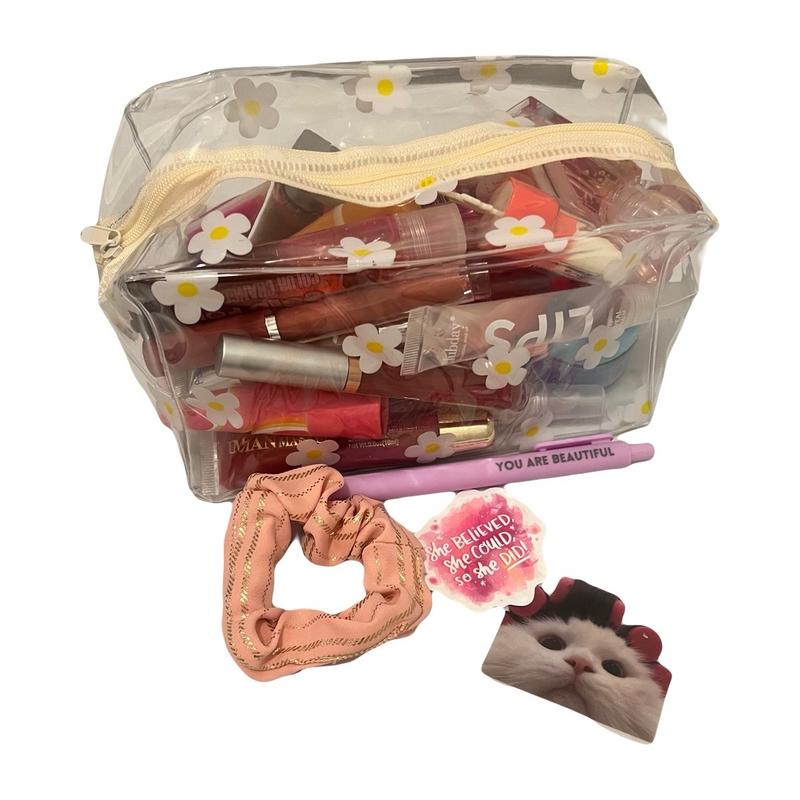 24 & 28 Piece Lip Bundle with makeup bag