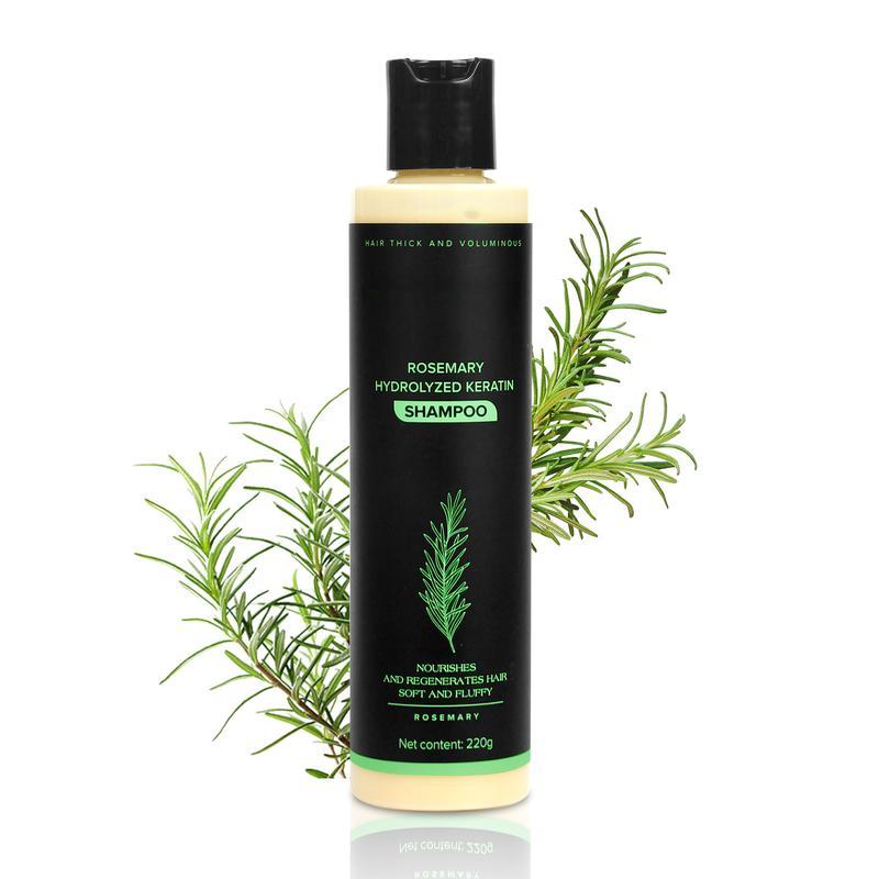 Rosemary Leaf Oil & Hydrolyzed Keratin Shampoo-Nourishes and Regenerates Hair-Soft and Fluffy for Men and Women Cleansing Conditioner,Haircare Nourishing onion shampoo hair growth