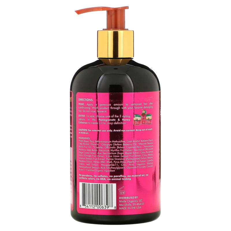 Mielle Leave-In Conditioner, Pomegranate & Honey, 12 fl oz (355 ml)