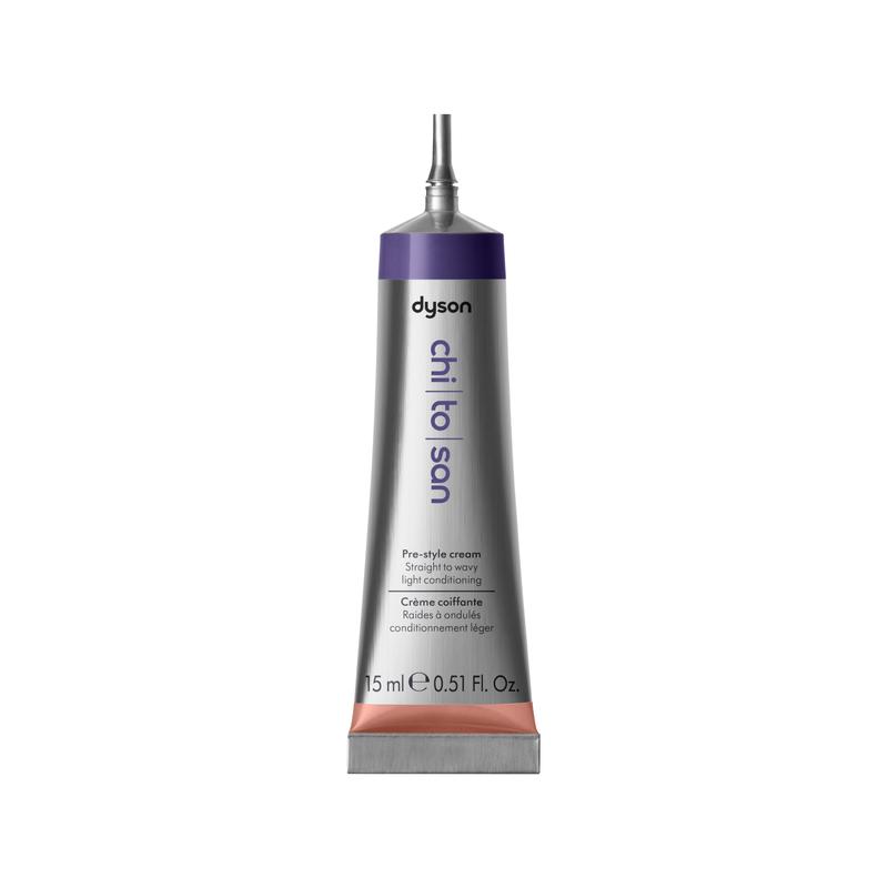 Dyson Chitosan™ Pre-style cream mini, Straight to Wavy, Light Conditioning, 15ml