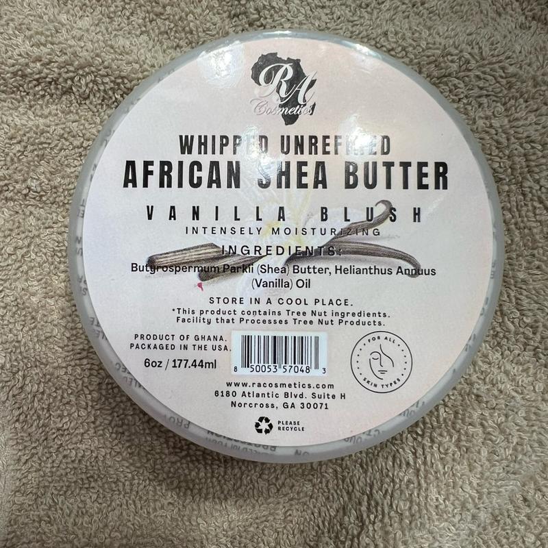 Whipped Unrefined African Shea Butter Body Care Scented Fragrance Cosmetic Moisturize Calming