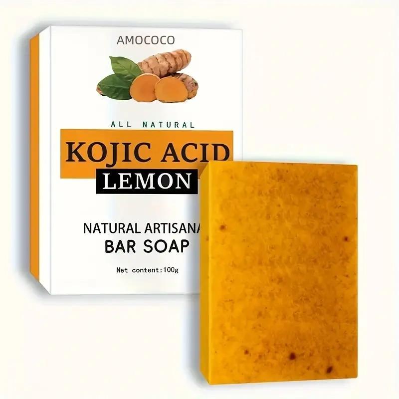 Turmeric Soap,Deep cleansing Soap,Moisturizing Soap For Face & Body,Body wash & Soap For Women & Men jabon curcuma Body Care Comfort Skin Care