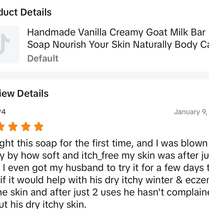 Handmade Vanilla Creamy Goat Milk Bar Soap Nourish Your Skin Naturally Body Care Body Wash Natural Fragrance Scented Jojoba Nourishing Cleansing Cleanser