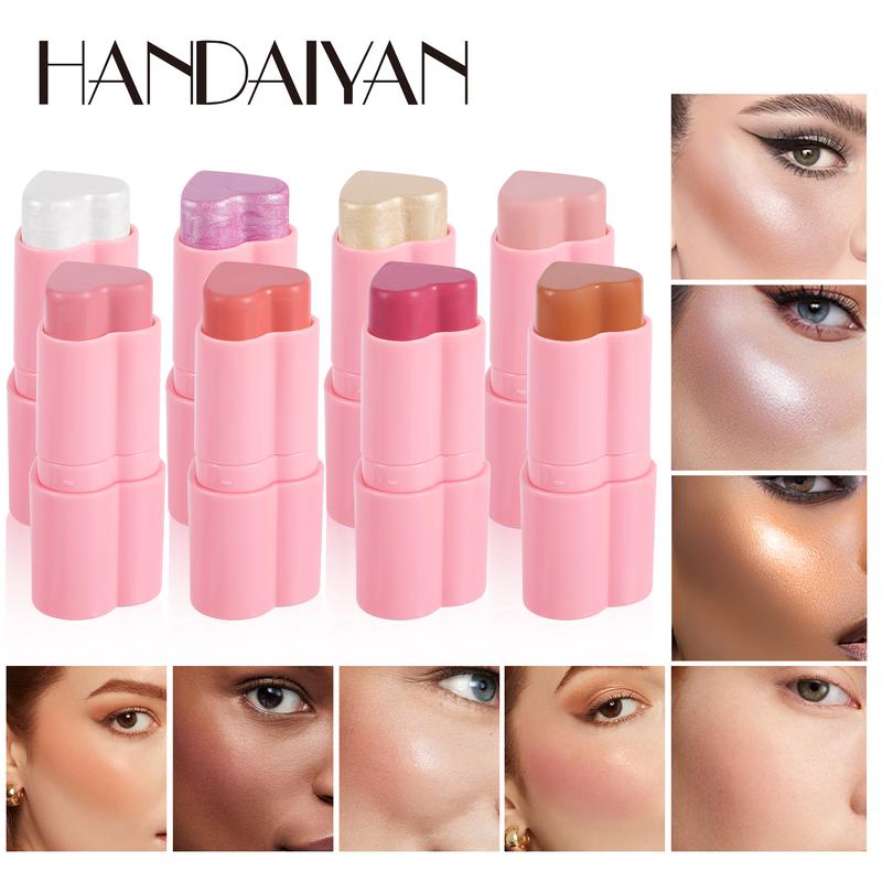 Handaiyan Spark Fine Shimmer Highlighter Stick, 10ml Volume Blend Radiant Bronzer Makeup