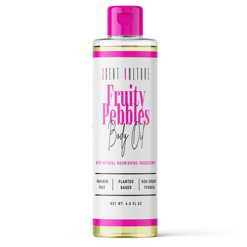 Fruity Pebbles Women Body Oil Moisturizing Hydrating Moisturizer Moisture