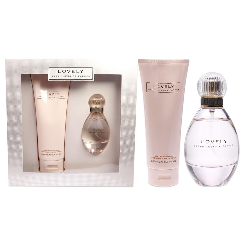 Lovely by Sarah Jessica Parker for Women - 2 Pc Gift Set 1.7oz EDP Spray, 6.7oz Soft Body Lotion