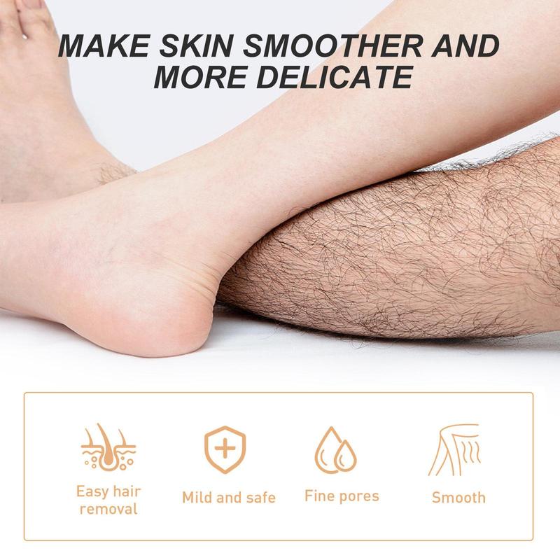 COCONUT HAIR REMOVAL Quick Painless Permanent Hair Removal Cream for Legs, Arms, and Private Parts