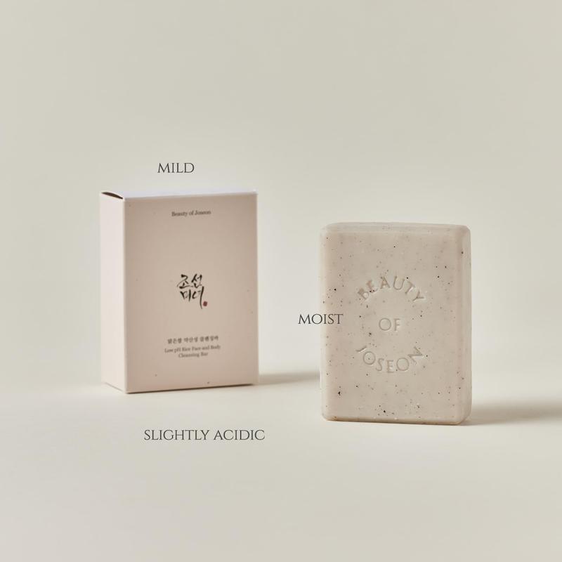 [Beauty of Joseon Official] Low pH Rice Face and Body Cleansing Bar 100g