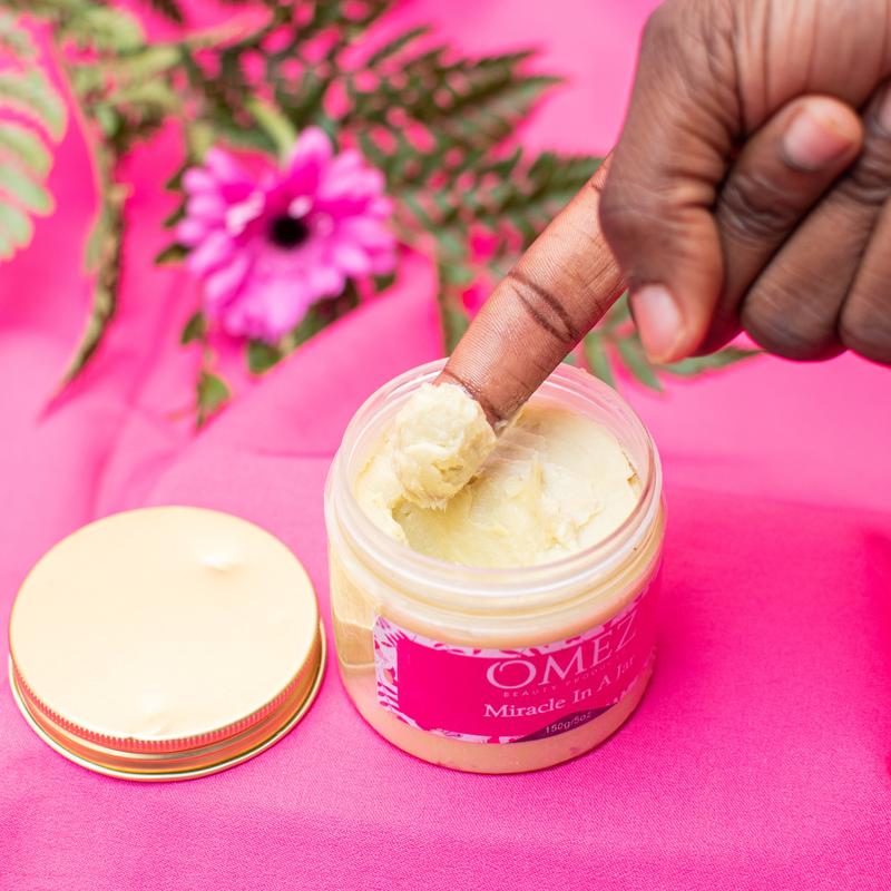 Omez Chebe butter The  Miracle in a jar Infused with chebe powder that help in moisturizing lustorious locks, longer and thicker hair growth. Haircare Comfort