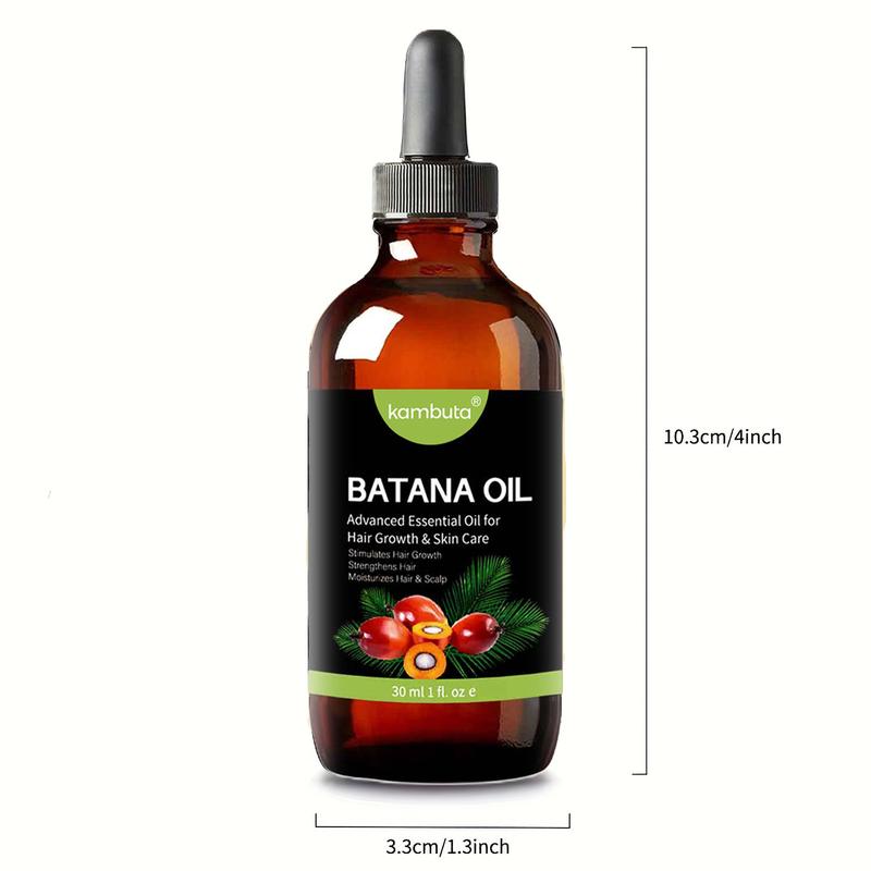 (Christmas Special Offer)Kambuta Batana oil hair & scalp serum set for hair growth healthier SourcedBatana oil-Moisturize Scalp,Restore Dry Damaged Hair Haircare Comfort